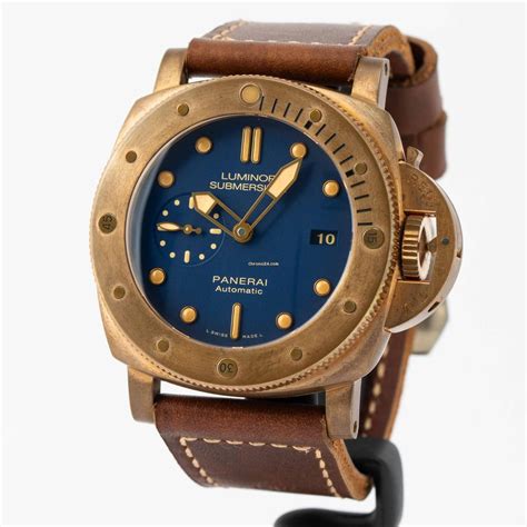 panerai bronzo chrono24|panerai bronzo submersible.